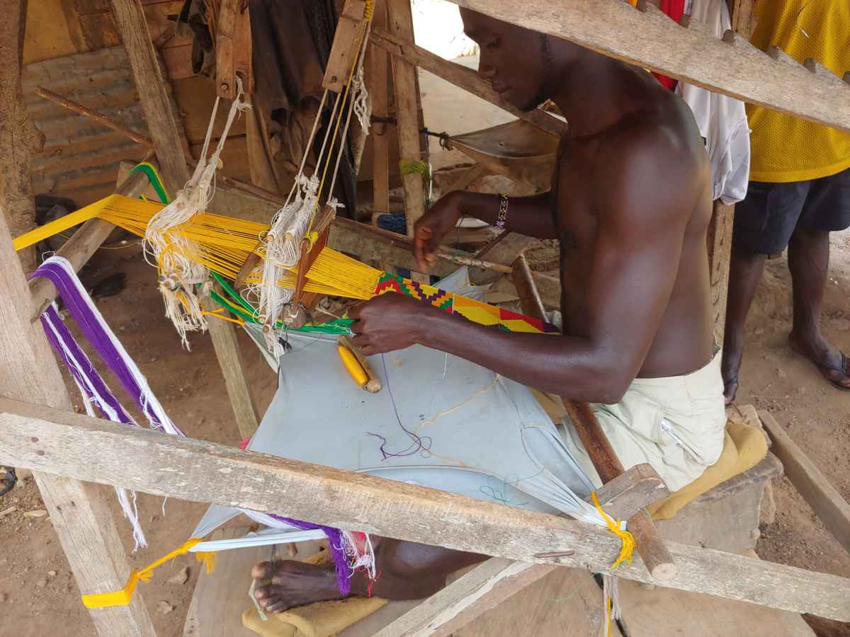 Bonwire — village des tisserands de kente