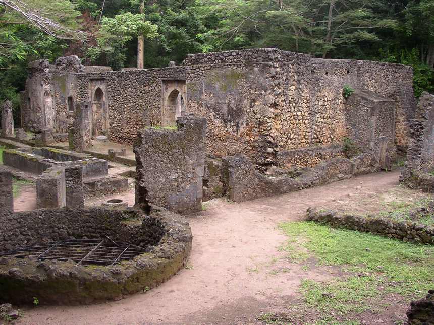 Ville historique et site archéologique de Gedi