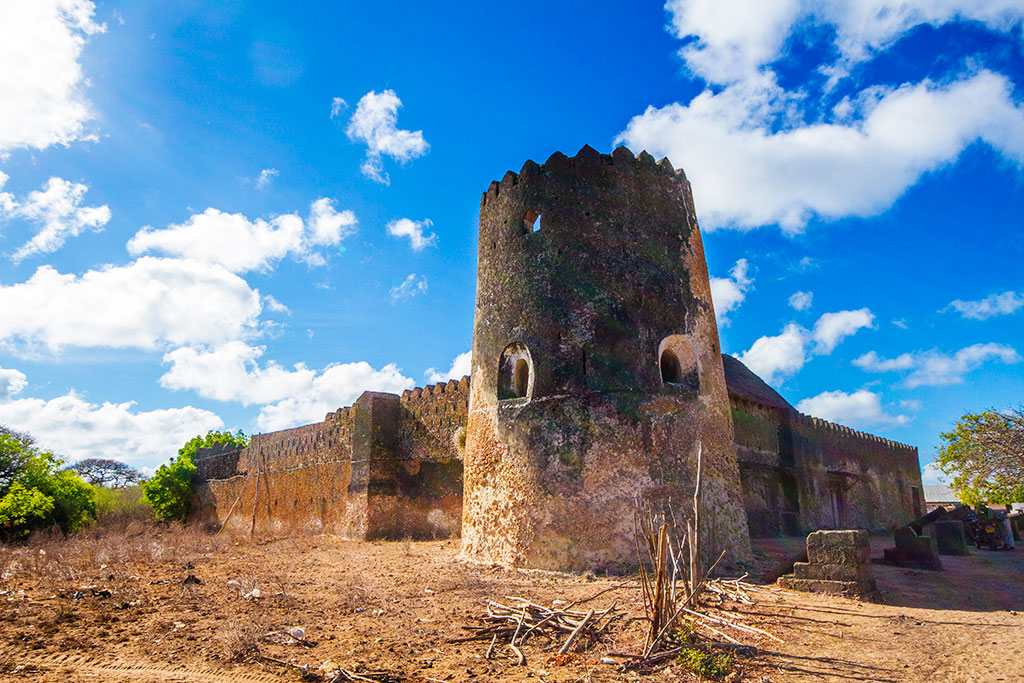 Le fort de Siyu, île de Pate