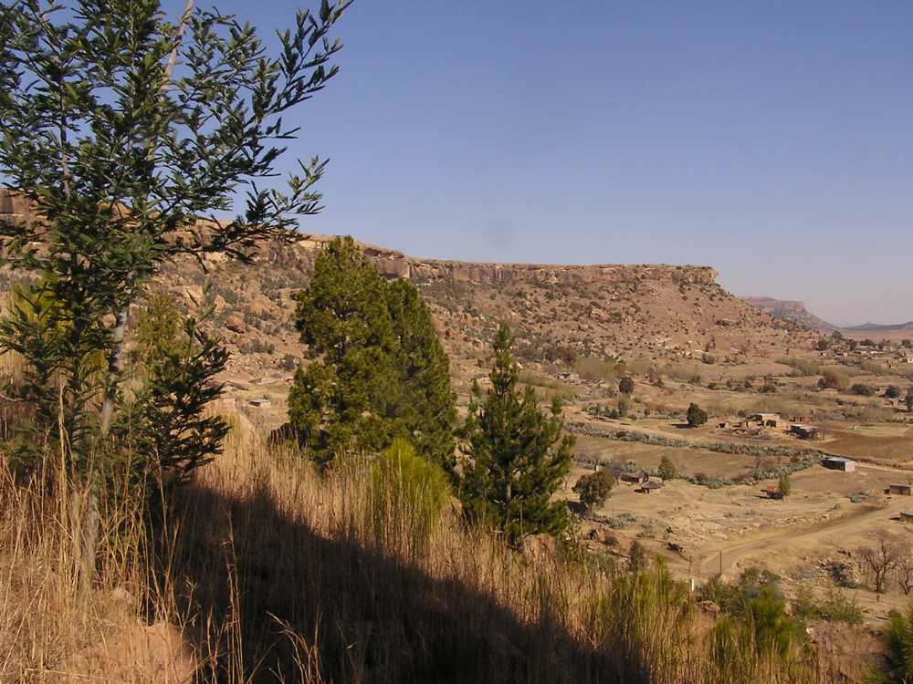 Thaba Bosiu — la montagne de la nuit