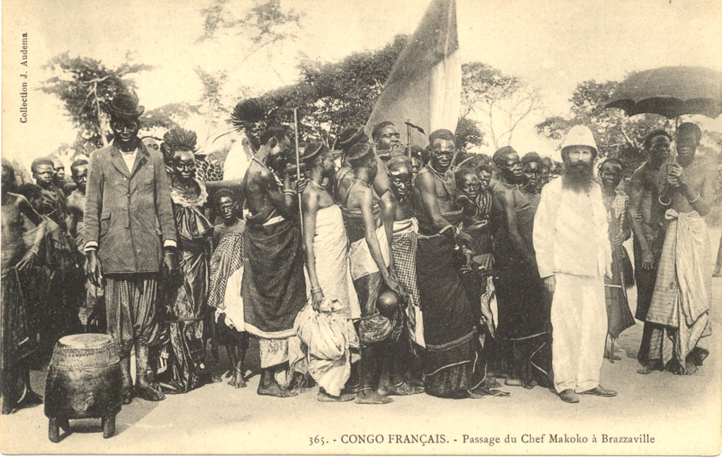 Passage du Makoko, Congo français, vers 1905