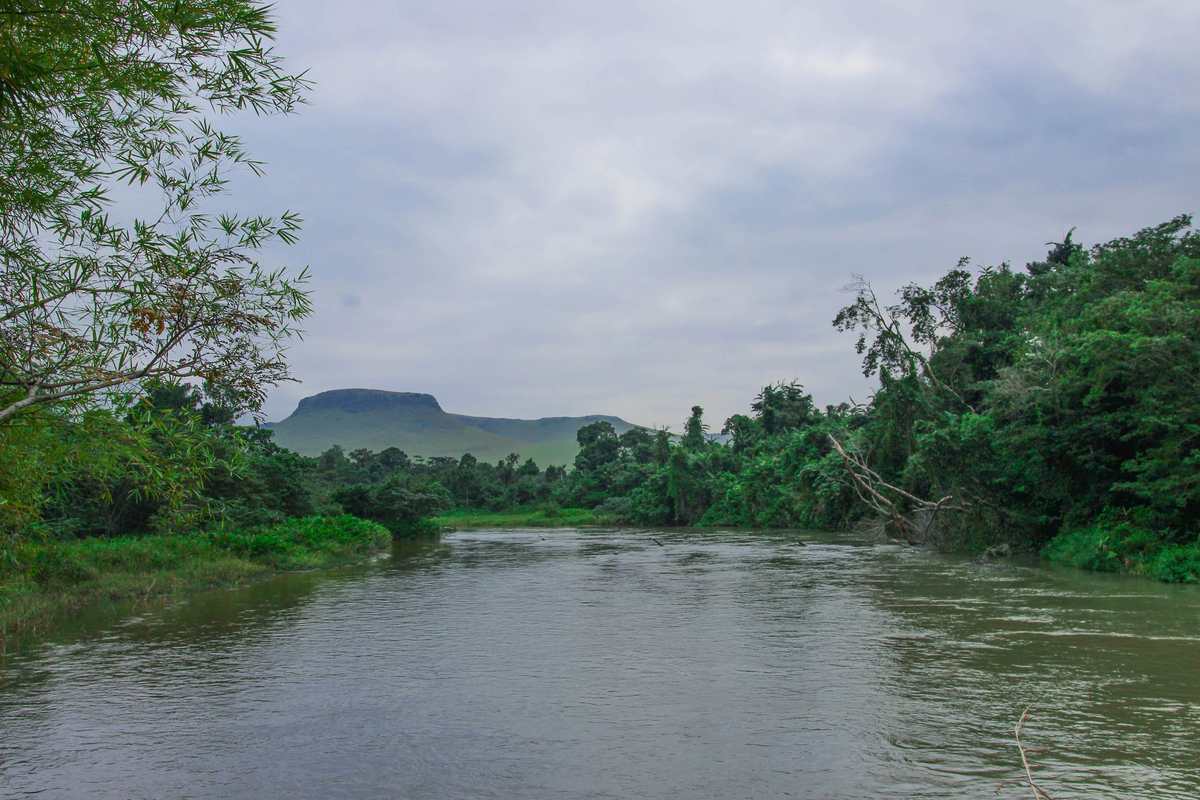 Chutes du Nkwé Mbali sur la rivière Léfini